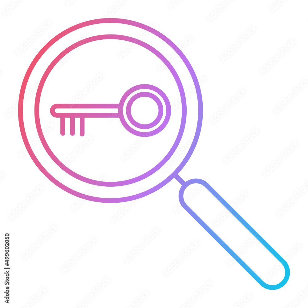 Keyword Search Icon Design Keyword Search Icon Design