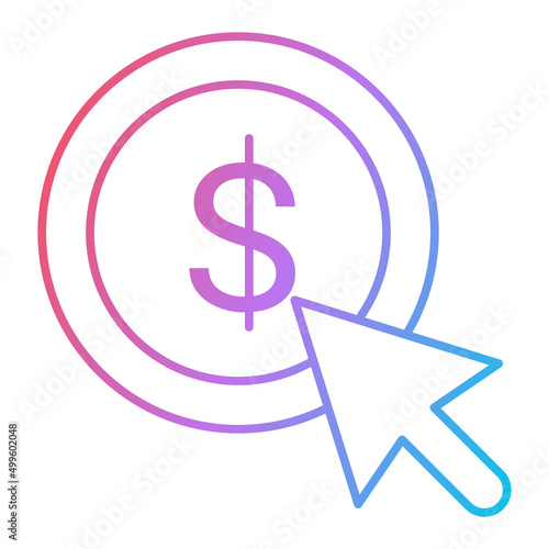 Pay Per Click Icon Design