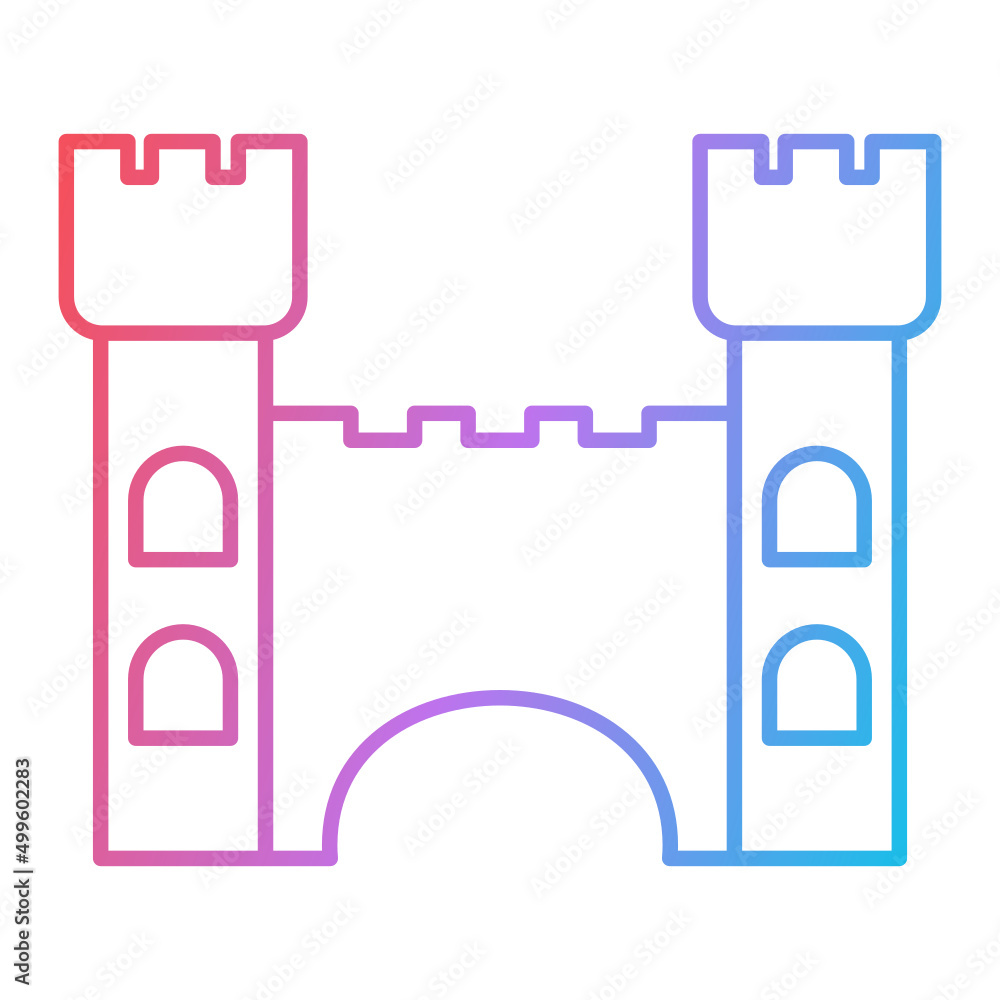 Tower Icon Design Tower Icon Design