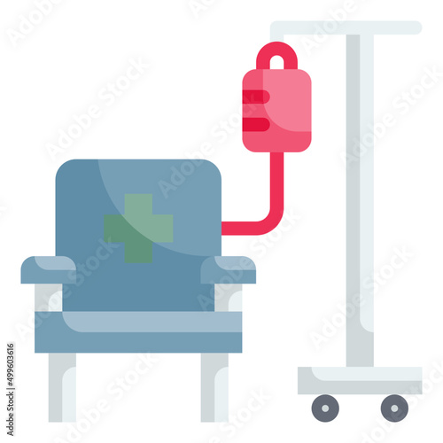 chair flat icon