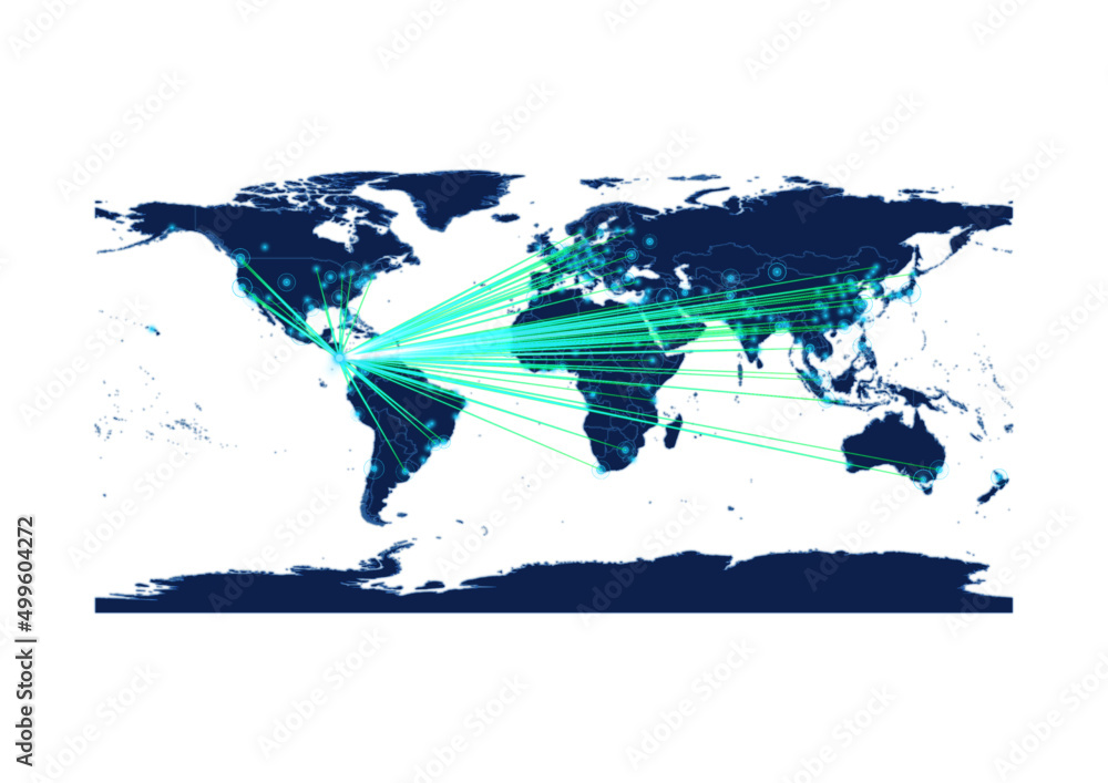 custom made wallpaper toronto digitalVector Costa Rica map on white background suitable for technology, innovation or export concepts. File is suitable for digital editing and large size prints.