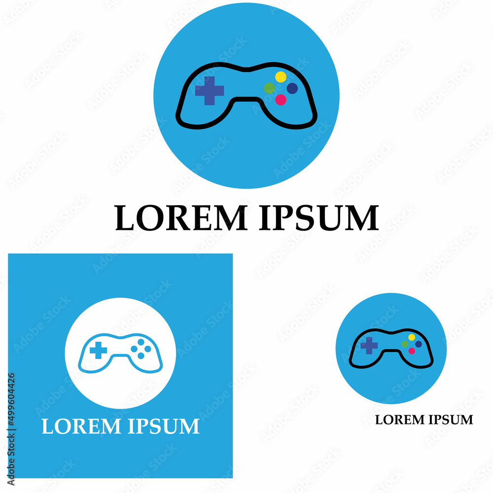 Obraz premium Joystick sign vector icon. Video game symbol illustration