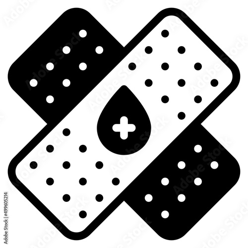 plaster glyph icon