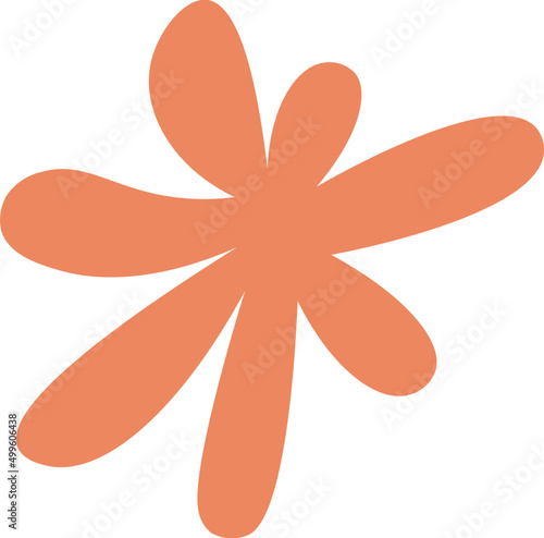 Abstract Flower Shape