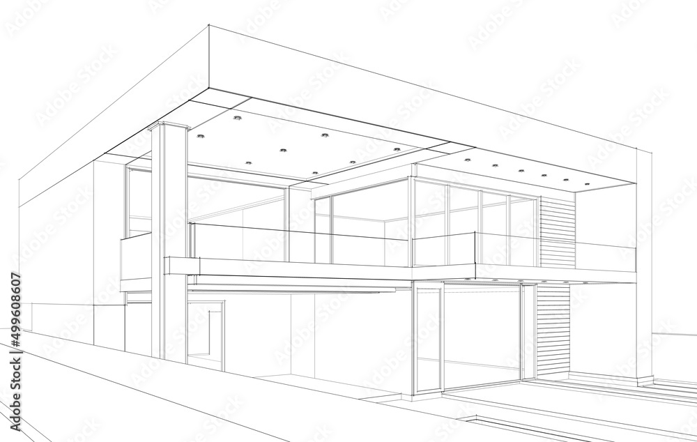 sketch of building sketch of building