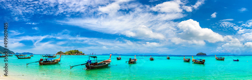 Thai traditional longtail boat