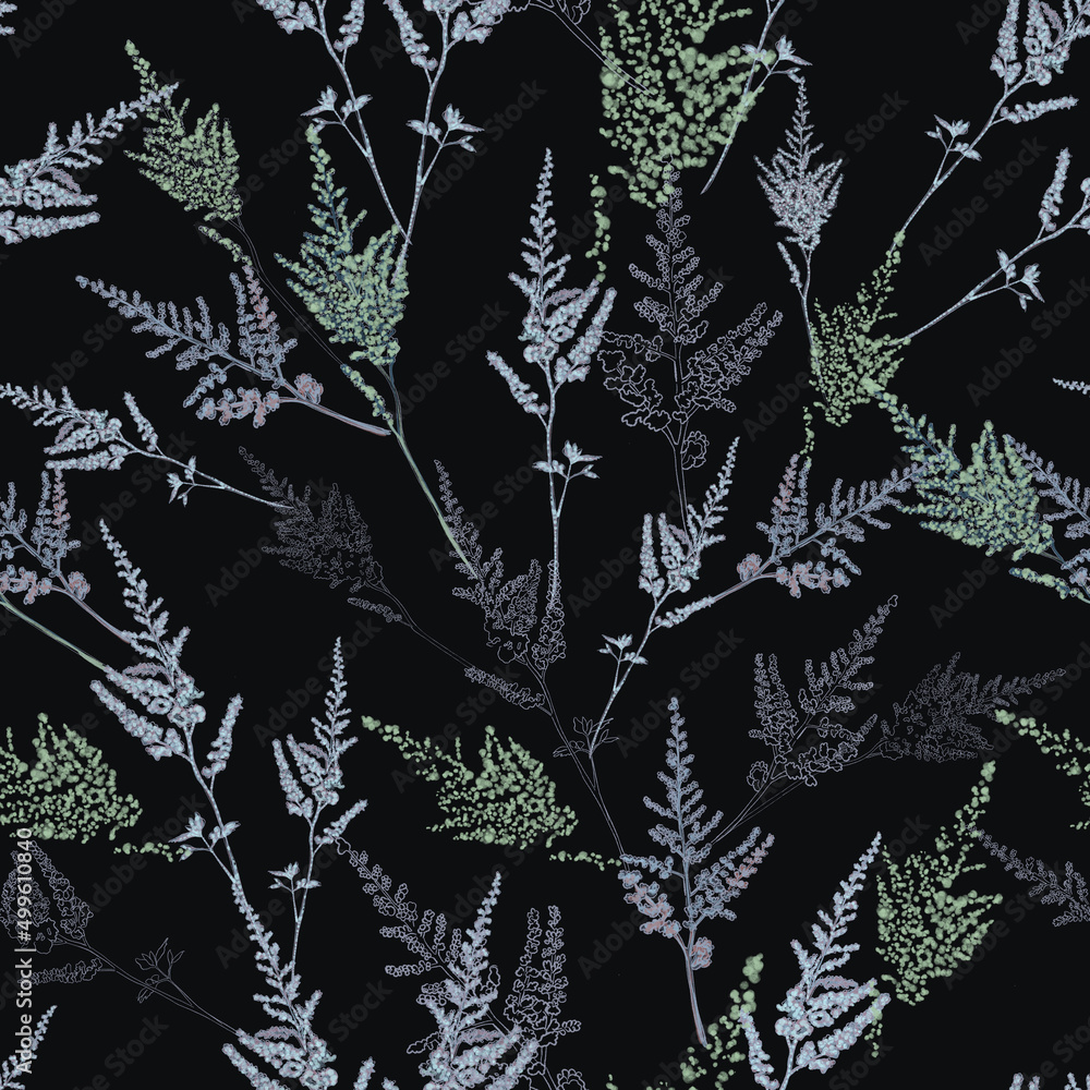 Meleagris ocellata pattern. textile seamless pattern on a black background with beautiful motley mexican turkeys. Meleagris ocellata pattern. textile seamless pattern on a black background with beautiful motley mexican turkeys.
