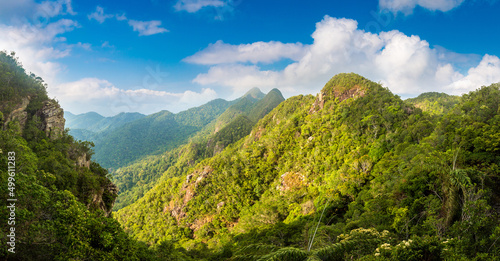 Panorama of Langkawi island