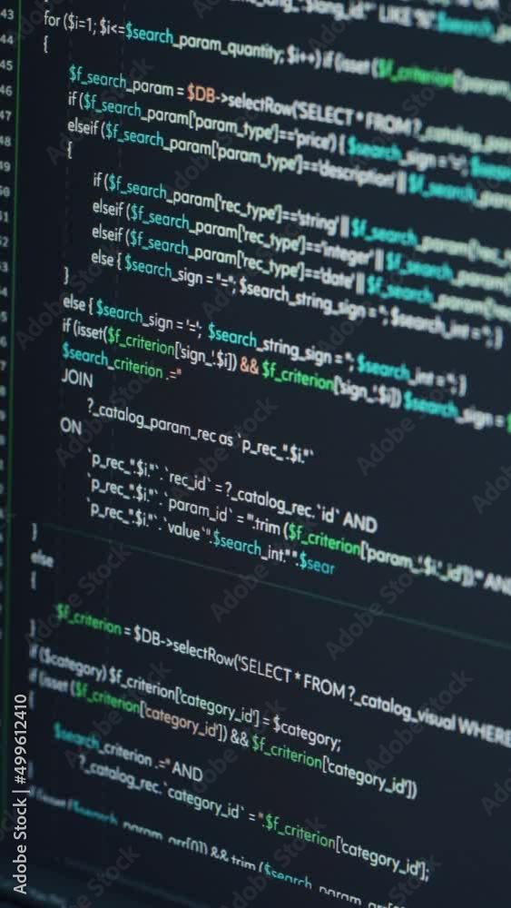 Vertical Screen. Computer Screen Showing App Design Interface with ...