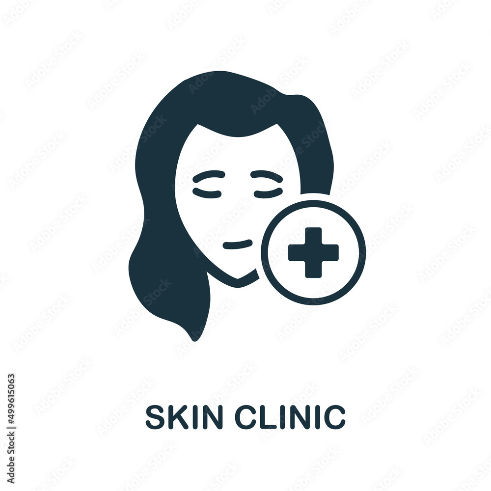 Skin Clinic icon. Simple element from skin care collection. Creative Skin Clinic icon for web design, templates, infographics and more Skin Clinic icon. Simple element from skin care collection. Creative Skin Clinic icon for web design, templates, infographics and more