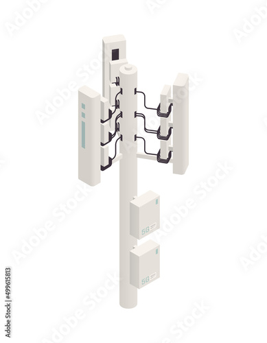 Isometric 5g Internet Icon