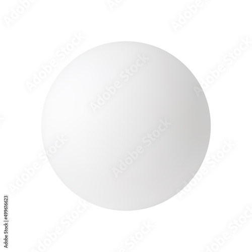 Realistic Sphere Illustration