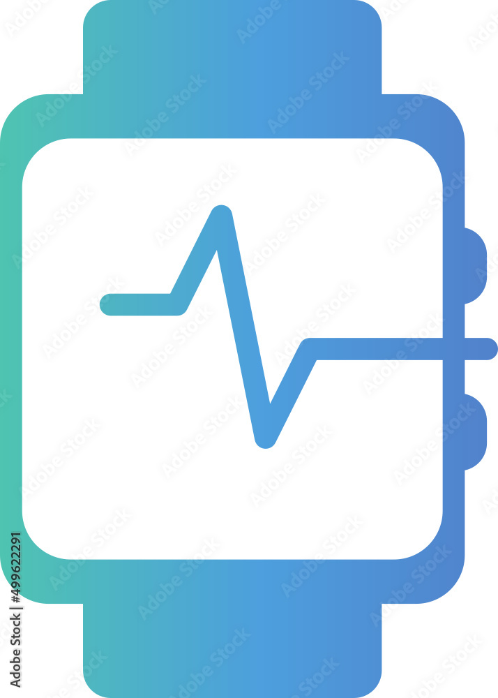 Cardiogram gradient icon Cardiogram gradient icon