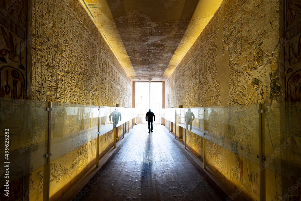 Ramses III tomb, Valley of the Kings, Egypt