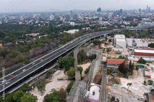 Panorámica de Chapultepec. CDMX, México