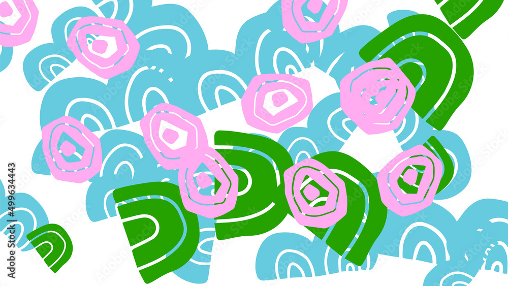Fantasy messy doodle geometric shapes background. Abstract card, layout.
Fantasy messy doodle geometric shapes background. Abstract card, layout.