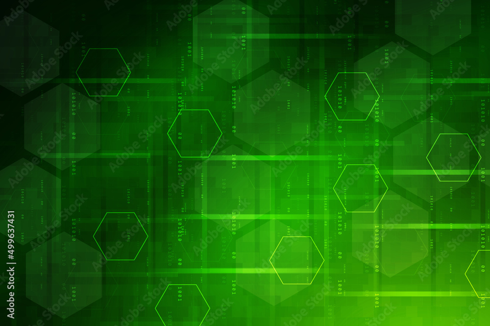 2d illustration abstract digital binary data on computer screen 2d illustration abstract digital binary data on computer screen