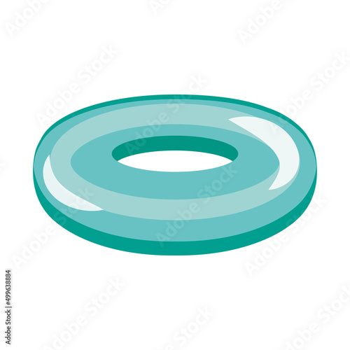 blue pool Ring Float