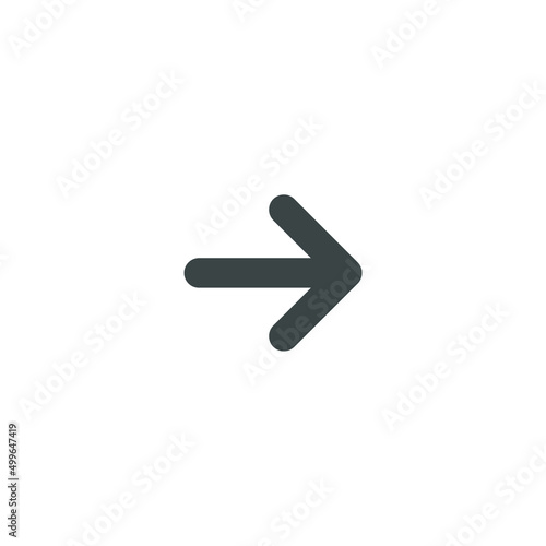 simple arrow and directions icon