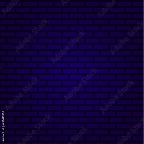 Blue brick wall background