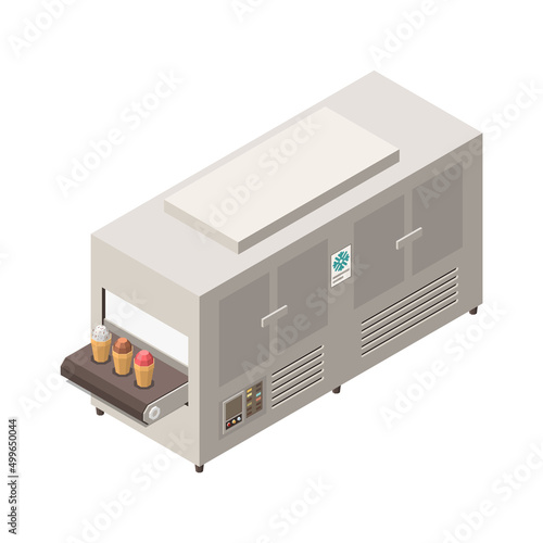 Ice Cream Production Icon