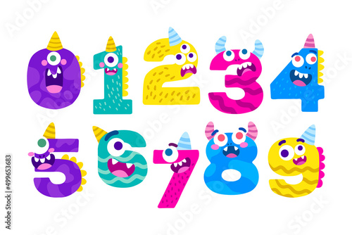Monster-themed Number