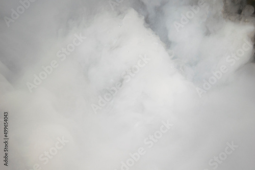 smoke clouds fog floor texture background © Saichol