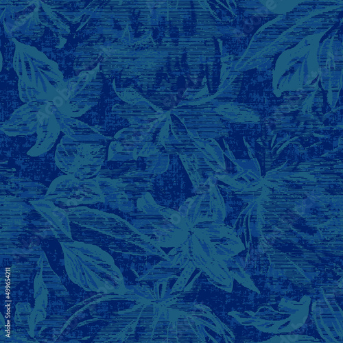 Wallpaper Mural Ecru Beige Linen Texture Background printed with Flowers. Natural Seamless Pattern. Weave Fabric for Wallpaper, Cloth Packaging, curtain, duvet cover, pillow, digital print pattern design Torontodigital.ca