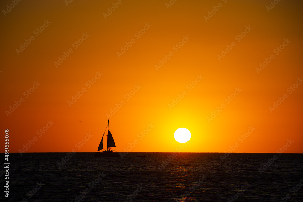 Sailing into the Sunset