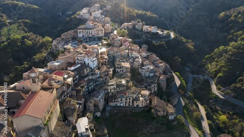 Badolato city in Calabria region, Italy photo