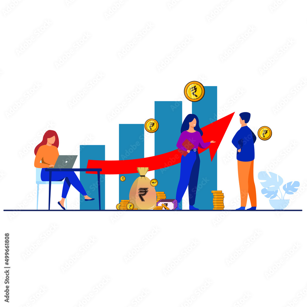 Startup Managers Presenting Analyzing Sales And Growth Price Hike startup-managers-presenting-analyzing-sales-and-growth-price-hike