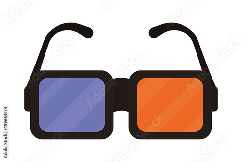 3d glasses icon