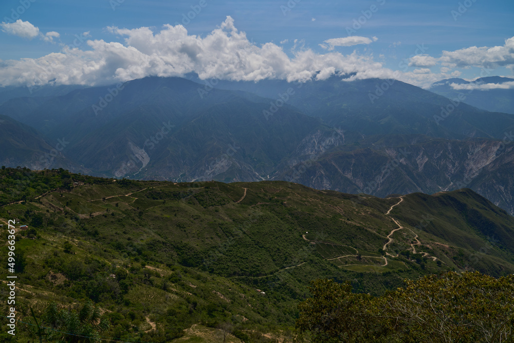 Fototapeta premium Cañón del Chicamocha