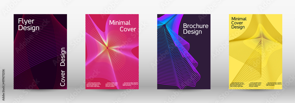 Minimum vector coverage. A set of modern abstract covers. Modern abstract background. Creative backgrounds from abstract lines to create a fashionable abstract cover, banner, poster, booklet. Minimum vector coverage. A set of modern abstract covers. Modern abstract background. Creative backgrounds from abstract lines to create a fashionable abstract cover, banner, poster, booklet.