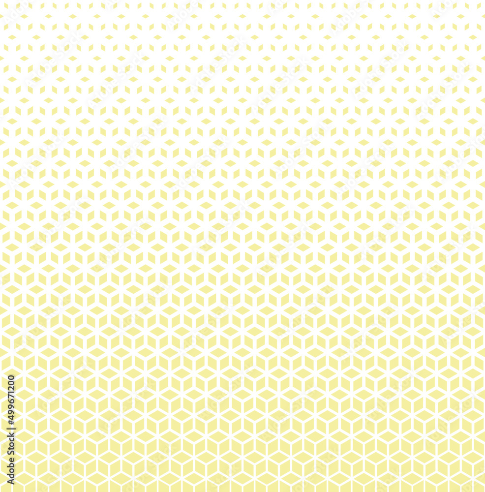 Yellow halftone pattern on white background. Linear halftone backdrop. Isolated vector illustration on white background. Yellow halftone pattern on white background. Linear halftone backdrop. Isolated vector illustration on white background.