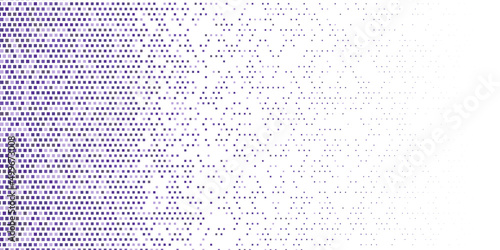 Abstract pixel banner design