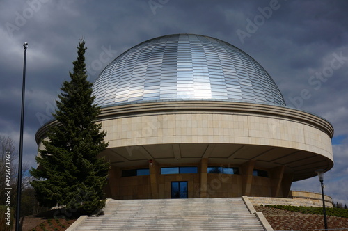 Planetarium is the oldest in Poland. Chorzow, Poland.