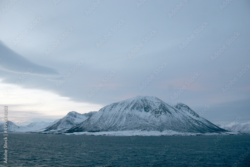 Polarmeer im Winter
