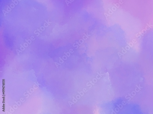 紫陽花をイメージした水彩背景素材