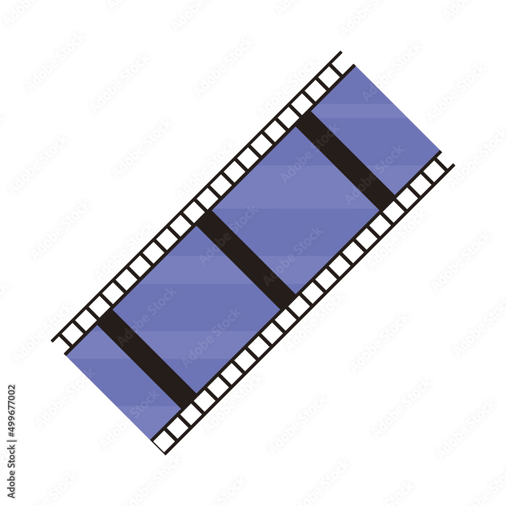 Fototapeta premium film tape icon