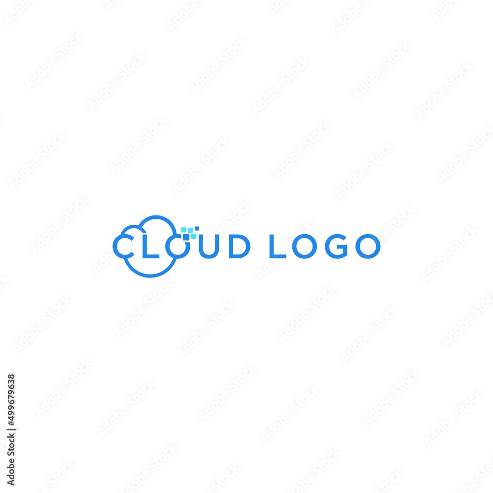 Cloud Logo vector design Template Cloud Logo vector design Template