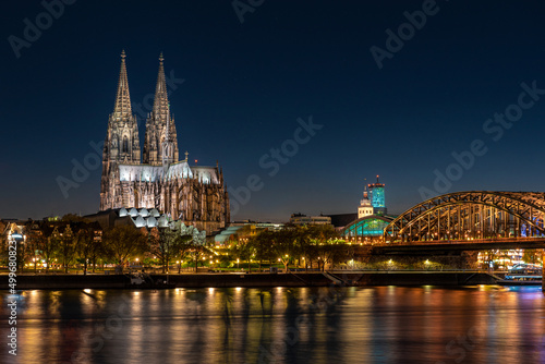 Köln - Blaue Stunde © David Schartner