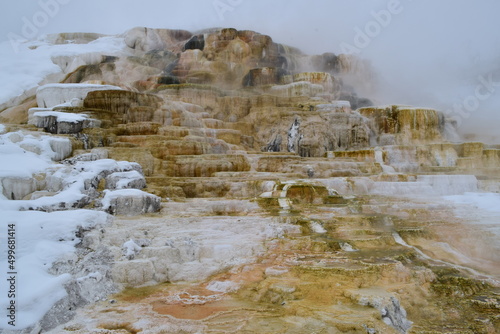 Hot springs and formations