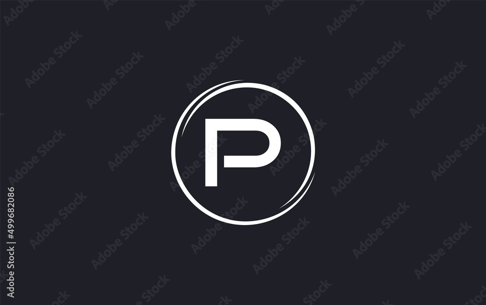 Simple unique letter logo with circle. The letter and alphabets designing Simple unique letter logo with circle. The letter and alphabets designing