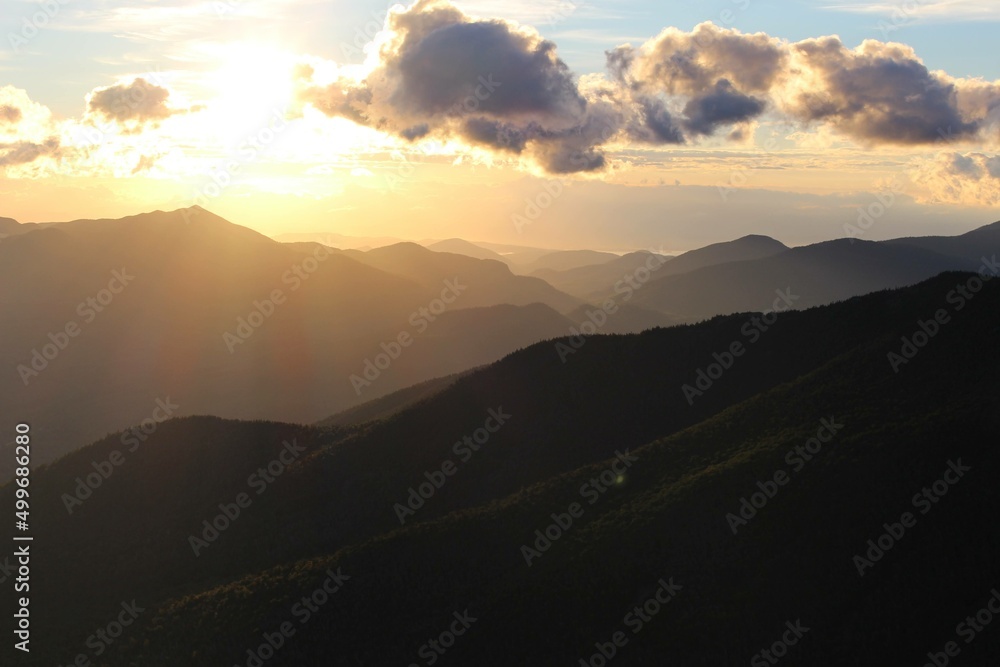 Fototapeta premium Cascade Sunrise 4