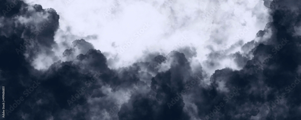 Fototapeta premium water flowing into the sky