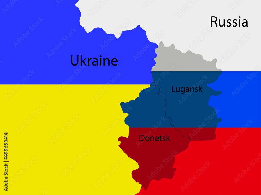 people's republics of Donetsk and Luhansk, annexed to Russia