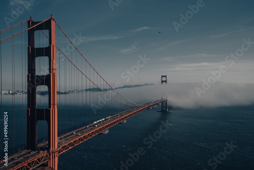 Beautyful view on the Golden Gate Bridge 