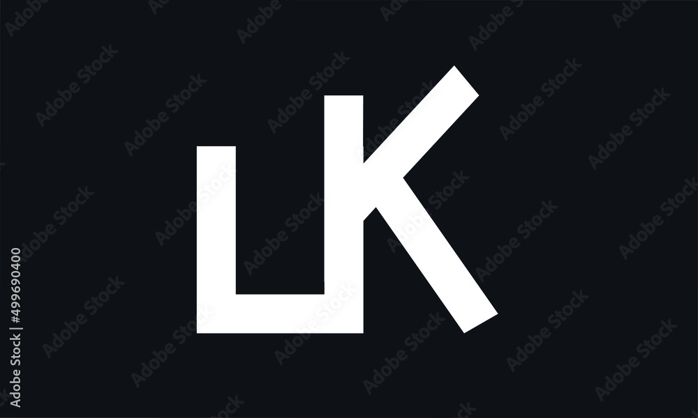 initials alphabet logo icon vector UK KU initials alphabet logo icon vector UK KU