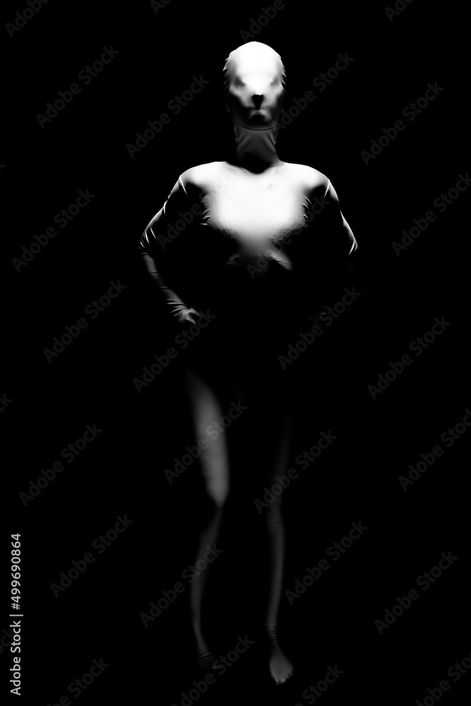 Fototapeta premium Morphsuit Weiblich